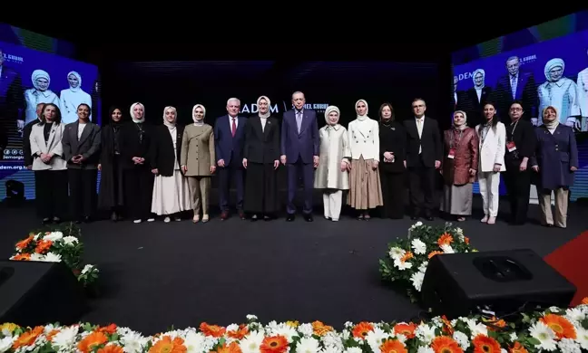 Cumhurbaşkanı Erdoğan, KADEM 5. Olağan Genel Kurulu'nda konuştu: (1)