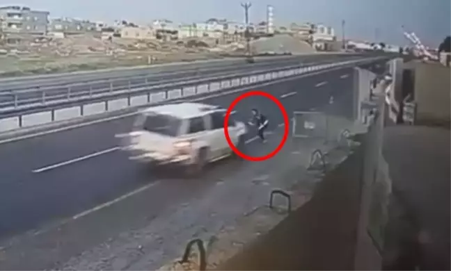 Nusaybin'de Polis Memuruna Çarpan Sürücü Gözaltına Alındı