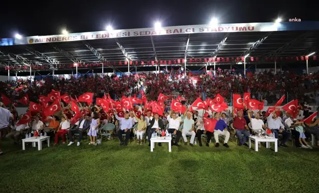 İzmir haber! Menderes'te Zafer Bayramı Coşkuyla Kutlandı