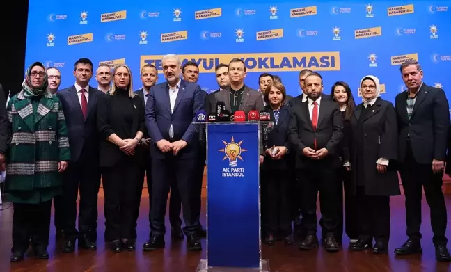 AK Parti Genel Sekreteri Fatih Şahin, İstanbul'da Temayül Yoklamasına Başkanlık Etti