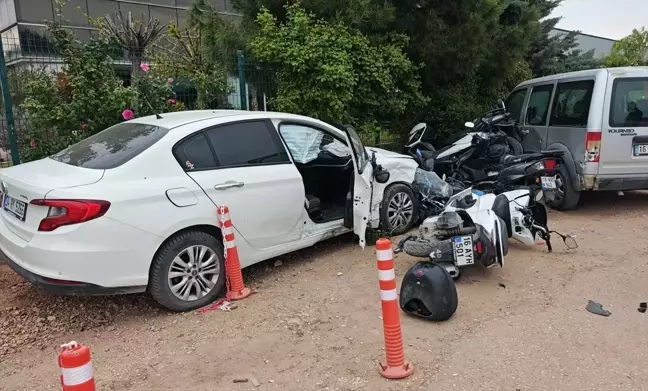 İnegöl'de Trafik Kazası: 4 Yaralı