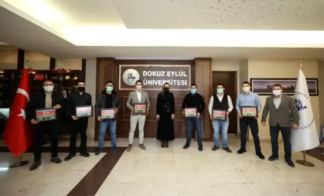 Rektör Hotar, Azerbaycan'a destek veren kahraman doktorları ağırladı