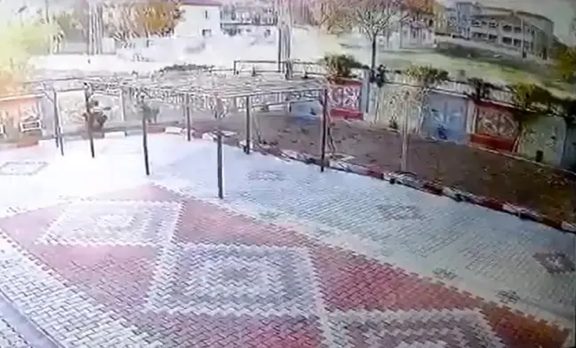 Konya'da baba ve 2 çocuğunun öldüğü kaza kamerada