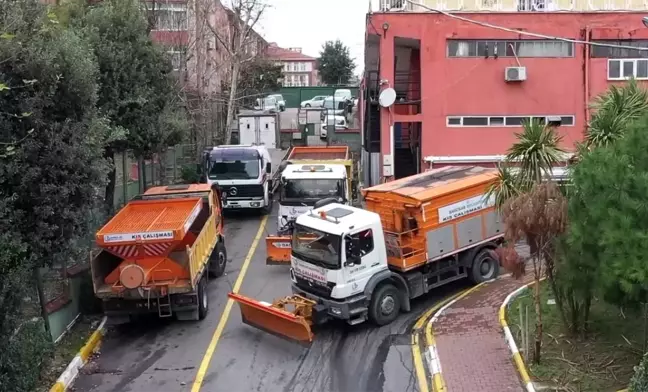 Bağcılar'da kar hazırlıkları tamam