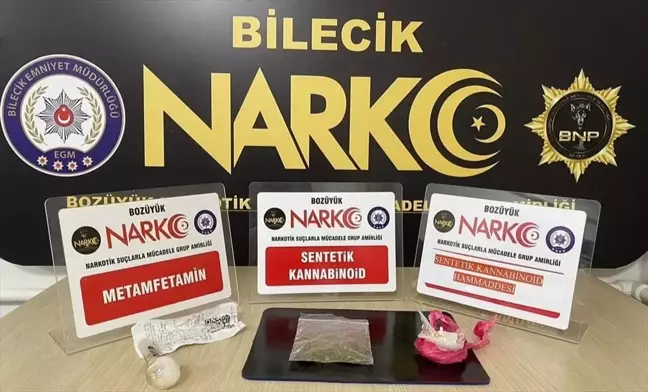 Bilecik'te Uyuşturucu Operasyonu: 8,17 Gram Sentetik Uyuşturucu Ele Geçirildi