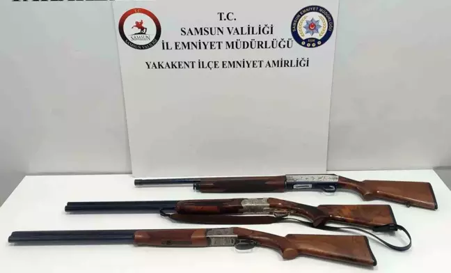 Samsun'da Yasak Avcılıkla İlgili İki Kişi Yakalandı