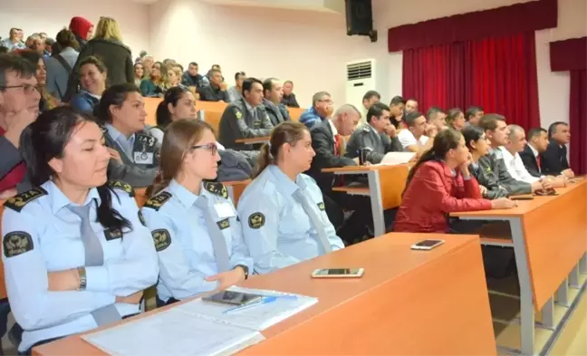 Çomü Özel Güvenlik Personeline Hizmet İçi Verildi
