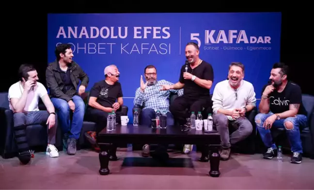 5 Kafadar Anadolu Efes Sohbet Kafası'nda Buluştu