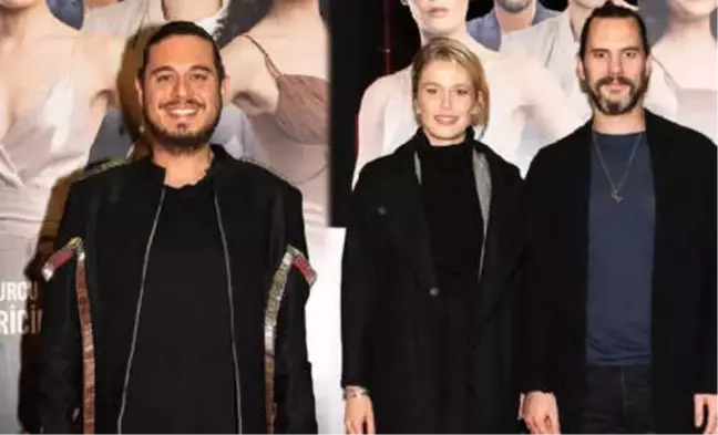 Yönetmen Cem Karcı 'Her Şey Seninle Güzel'i Oyuncu Dostlarıyla İzledi