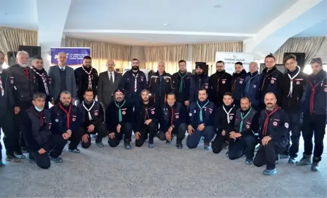 Tekirdağ 2021 Kamu-STK Arama Kurtarma Tatbikatı değerlendirme toplantısı yapıldı