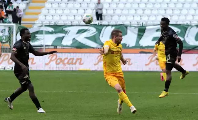 Spor Toto Süper Lig: Konyaspor: 2 Kayserispor: 2 (Maç sonucu)