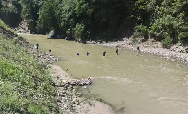 Giresun'da kaybolan kişi için arama çalışmaları sürüyor