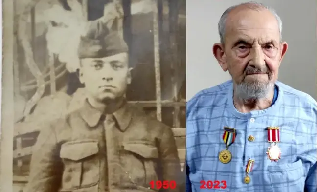 94 yaşındaki Kore gazisi: 