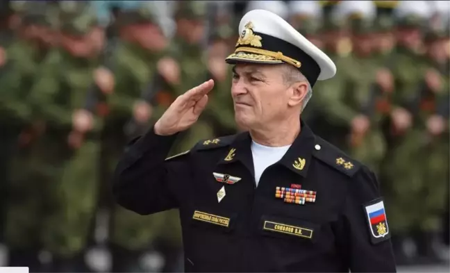 Ukrayna'nın Rusya'nın Karadeniz Filosu Komutanı Amiral Viktor Sokolov'u öldürdüğü iddia edildi