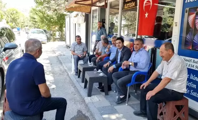 Adıyaman'ın Gölbaşı Kaymakamı Esnaflarla Buluştu