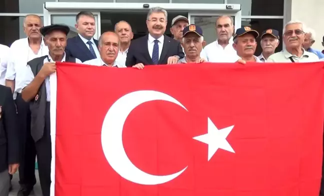 Osmaniyeli Kıbrıs Gazileri 50 yıl sonra savaştıkları topraklara uğurlandı