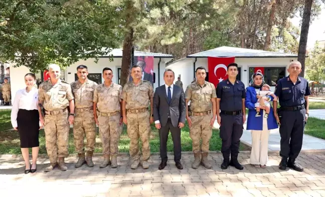 Adıyaman İl Jandarma Komutanlığı'nda 91 personel terfi etti