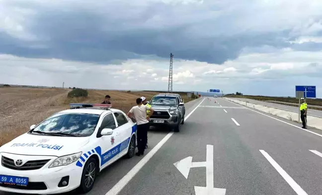 Tekirdağ Saray'da Trafik Denetimleri Devam Ediyor