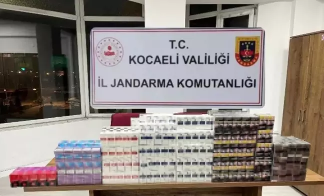 Körfez'de 512 Karton Kaçak Sigara Ele Geçirildi