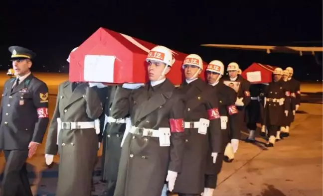 Şehit Askerler Samsun'da Gözyaşlarıyla Karşılandı