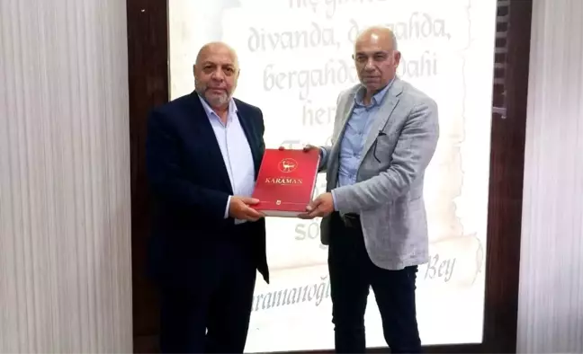 Hak-İş Genel Başkanı Arslan, Başkan Çalışkan'ı Ziyaret Etti