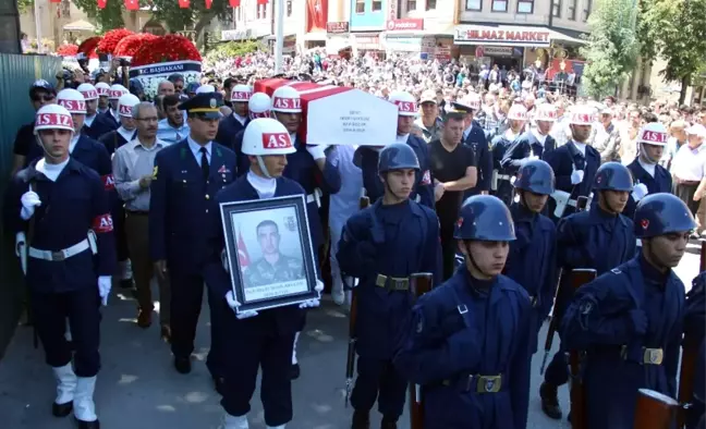 Kütahya, Şehidini Son Yolculuğuna Uğurladı