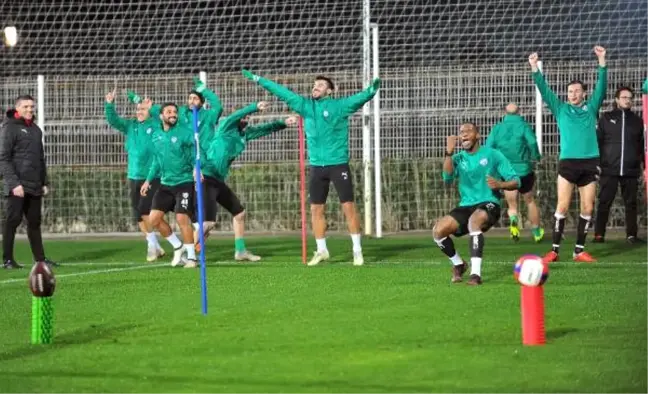 Bursaspor'da Neşeli Çalışma