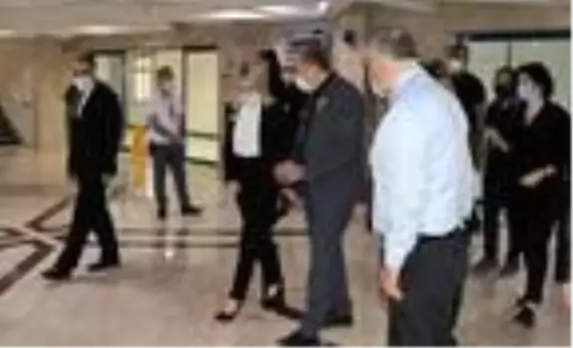 Rektör Özkan, Başkan Böcek'i odasında ziyaret etti