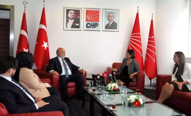 BBP ve DP'den CHP'ye bayram ziyareti