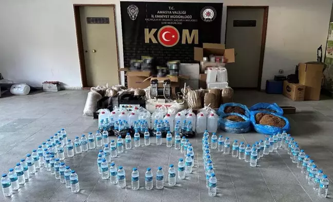 Amasya'da Kaçakçılık Operasyonu: 2 Şüpheli Gözaltına Alındı