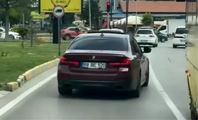 Aksaray'da Trafikte Drift Yapan Sürücüye 32 Bin 233 TL Cezai İşlem