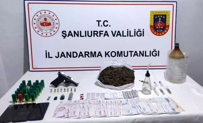 Siverek'te Uyuşturucu ve Silah Operasyonu: 2 Gözaltı