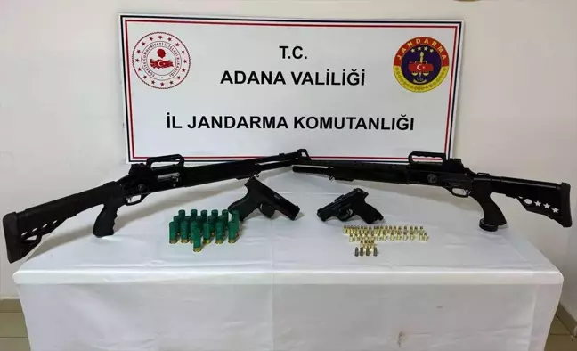 Adana'da Ruhsatsız Silah Operasyonu: İki Şüpheli Gözaltına Alındı
