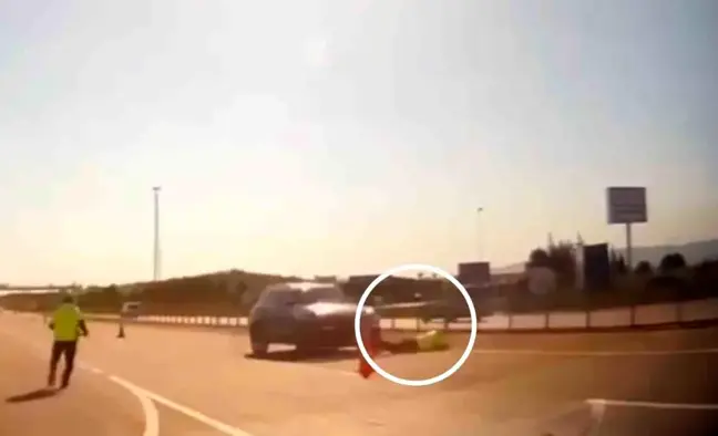 Tekirdağ'da 'Dur' İhtarına Uymayan Cip Sürücüsü Polis Memuruna Çarptı