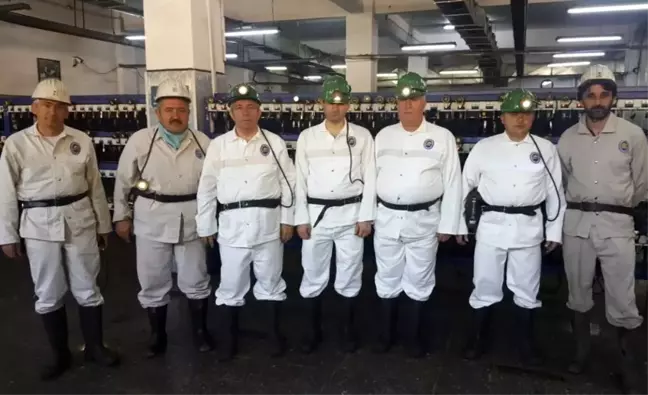 Esnaf Başkanları Maden Ocağında -350'ye İndi