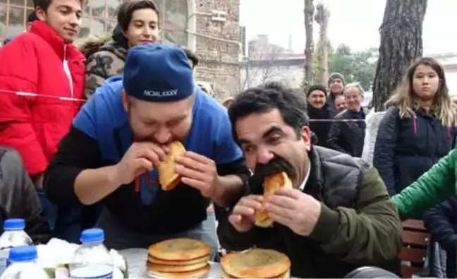 15 Dakikada 9 Tahinli Pide Yedi, 10 Çeyrek Altın Kazandı