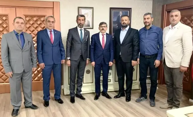 Milli Beka Hareketi'nden Emniyet Müdürü Dağdeviren'e ziyaret