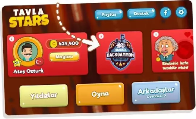 Alex, Muslera ve Cedi Osman, Tavla Stars turnuvasında sokak hayvanları için tavla oynayacak!