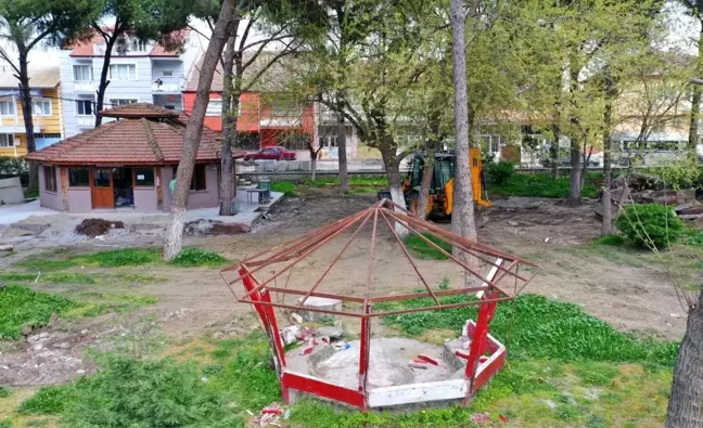 Mütevelli'deki park ve kafeterya yenileniyor