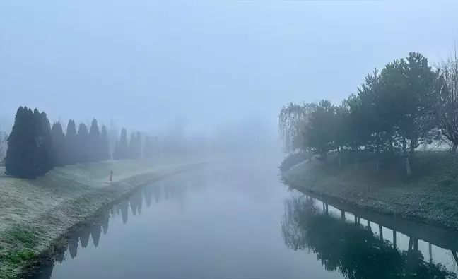 Eskişehir'de Yoğun Sis Etkili Oldu