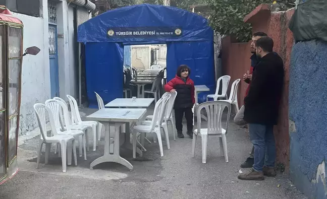 Adana'da hayatını kaybeden şehit babasının cenazesi defnedildi