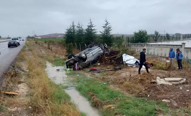 Yozgat'ta Trafik Kazası: 1 Ölü, 3 Yaralı