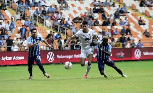 Adana Demirspor, Alanyaspor'u 2-0 ile Geçti