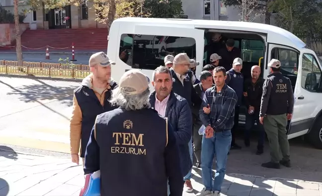 Erzurum'da Kobani Olaylarına Karışan 25 Şüpheli Yakalandı