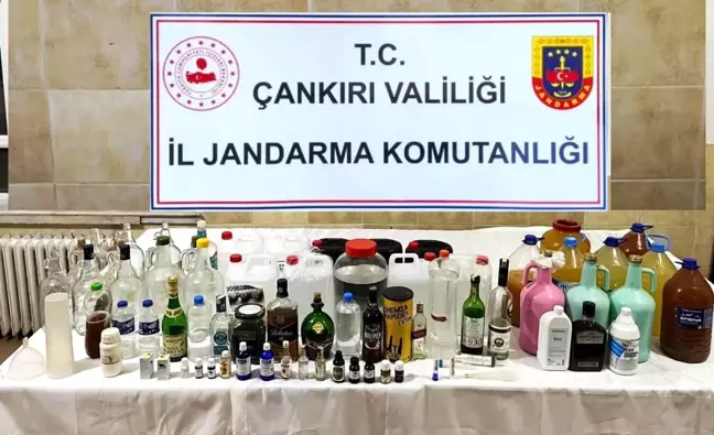 Çankırı'da Kaçak Alkol Operasyonu: 45 Litre Etil Alkol Ele Geçirildi