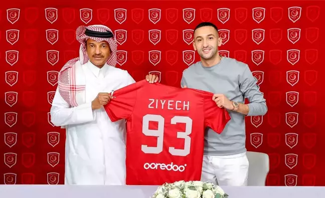 Hakim Ziyech, Katar'ın Al-Duhail Kulübüne Transfer Oldu