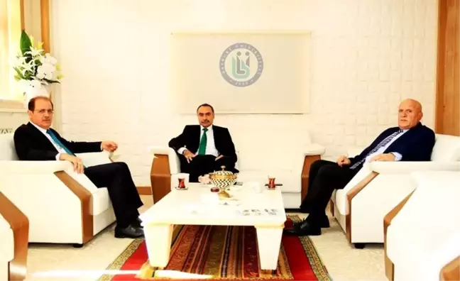 Başkan Pekmezci'den Rektör Coşkun'a iade-i ziyaret