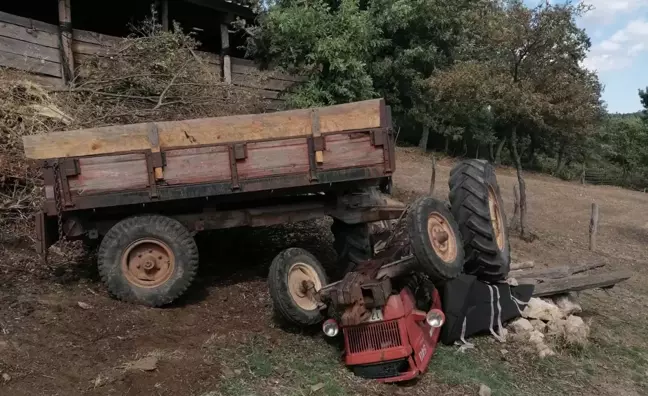 Çanakkale gündem haberi | Çanakkale'de devrilen traktörün altında kalan sürücü öldü