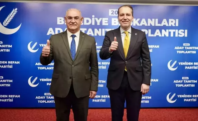 MHP'li eski başkan, Yeniden Refah Partisi'nden aday oldu