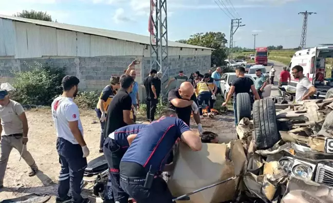 Osmaniye'de Trafik Kazası: 7 Yaralı